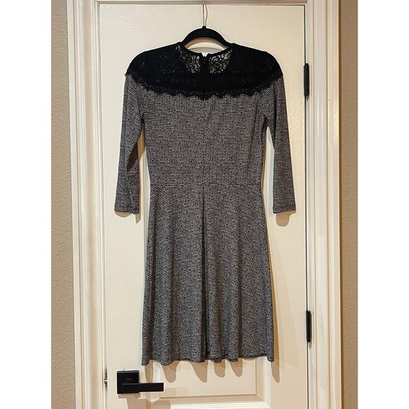 Michael Kors Womens Tweed Mini Dress, Multicoloured, Size X Small - Picture 5 of 8